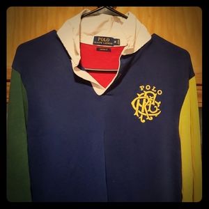 Polo Ralph Lauren (sz. M) custom fit rugby shirt